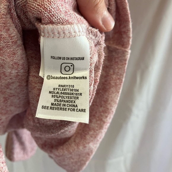 Pink Floral Embroidered Blouse - Picture 5 of 7